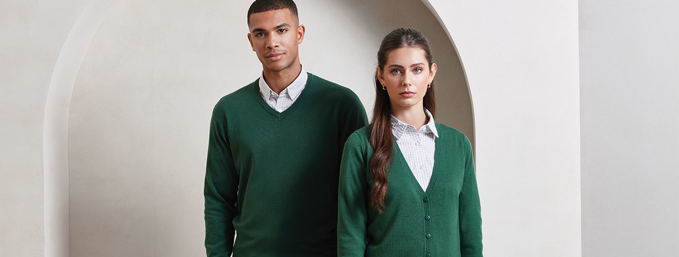 Premier Jumpers & Cardigans Collection | Smart Knitwear for Workwear & Hospitality from Direct Business Wear