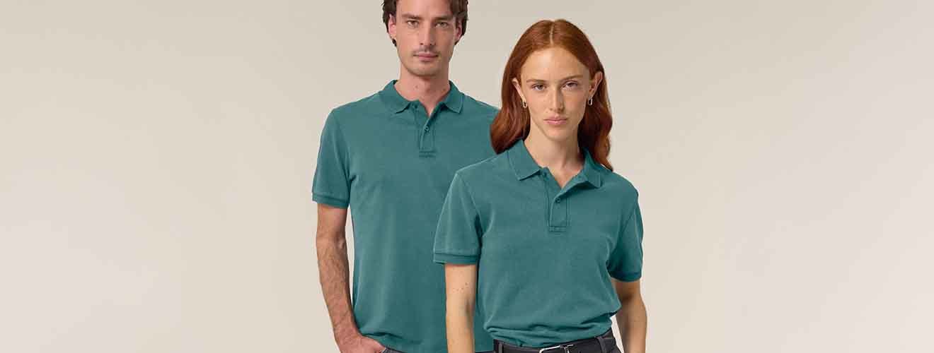 Direct Business Wear | Stanley/Stella Polo Shirts | Sustainable Organic Cotton Polo Collection